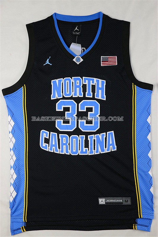 Maillot NCAA Universidad de Carolina del Norte Jamison Noir